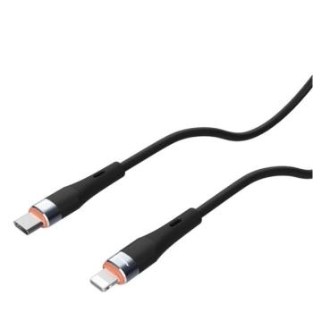 Nillkin Flowspeed USB-C / Lightning szilikon kábel, 27W, 1,2m, kék kép
