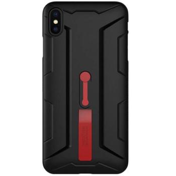 NILLKIN GRIP szilikon telefonvédő (műanyag belső, közepesen ütésálló, ujjra húzható) FEKETE Apple iPhone XS Max 6.5 kép