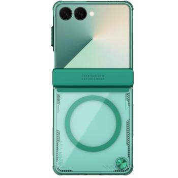 Nillkin Iceblade Prop Magnetic Samsung Galaxy Z Flip 7 mágneses tok, zöld kép