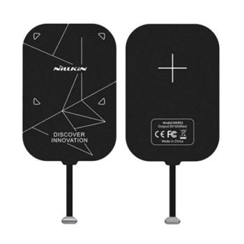 NILLKIN MAGIC TAGS töltő adapter vezeték nélküli töltés (QI, hosszított fej, fogadóegység, Type-C töltőcsatlakozóhoz) Samsung Galaxy Z Flip 5G (SM-F707B), Xiaomi Poco F3 ( K40, K40 pro) kép