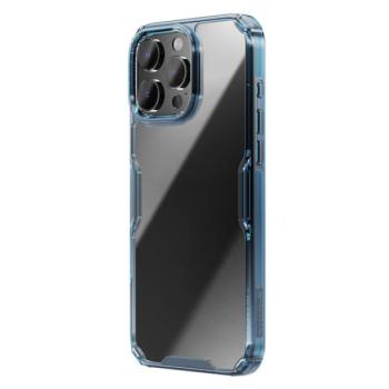 Nillkin Nature Pro Apple iPhone 16 Pro Max szilikon tok, kék kép