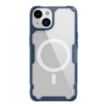 Nillkin Nature Pro mágneses tok iPhone 14 Plus mágneses MagSafe tok kék kép