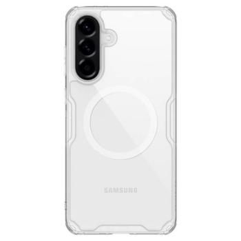 NILLKIN NATURE PRO MAGNETIC műanyag telefonvédő (ütésállóság, légpárnás sarok, MagSafe) ÁTLÁTSZÓ Samsung Galaxy A56 5G (SM-A566) kép