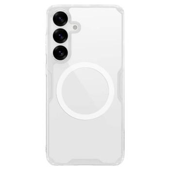 NILLKIN NATURE PRO MAGNETIC műanyag telefonvédő (ütésállóság, légpárnás sarok, MagSafe) ÁTLÁTSZÓ Samsung Galaxy S25 (SM-S931) kép