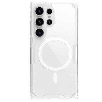 NILLKIN NATURE PRO MAGNETIC műanyag telefonvédő (ütésállóság, légpárnás sarok, MagSafe) ÁTLÁTSZÓ Samsung Galaxy S25 Ultra (SM-S938) kép