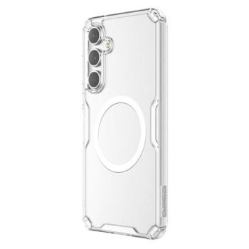 Nillkin Nature Pro Magnetic Samsung Galaxy A55 5G mágneses szilikon tok, átlátszó kép