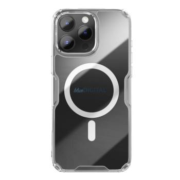 Nillkin Nature Pro MagSafe tok iPhone 16 Pro - átlátszó-fehér kép