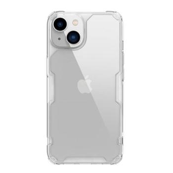 NILLKIN NATURE PRO műanyag telefonvédő (szilikon keret, közepesen ütésálló, légpárnás sarok) ÁTLÁTSZÓ Apple iPhone 14 Plus kép