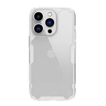 NILLKIN NATURE PRO műanyag telefonvédő (szilikon keret, közepesen ütésálló, légpárnás sarok) ÁTLÁTSZÓ Apple iPhone 14 Pro Max kép