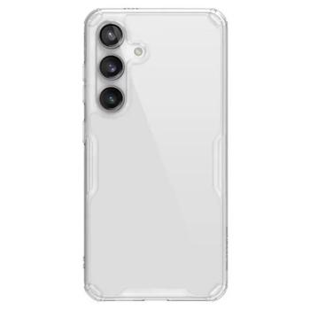 NILLKIN NATURE PRO műanyag telefonvédő (szilikon keret, ütésállóság, légpárnás sarok) ÁTLÁTSZÓ Samsung Galaxy S24 (SM-S921) kép