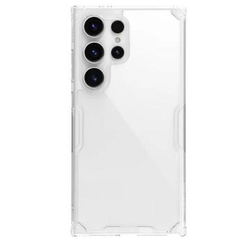 NILLKIN NATURE PRO műanyag telefonvédő (szilikon keret, ütésállóság, légpárnás sarok) ÁTLÁTSZÓ Samsung Galaxy S24 Ultra (SM-S928) kép