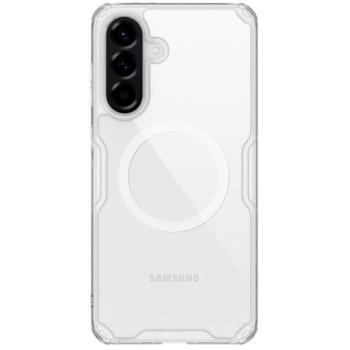 Nillkin Nature Pro Samsung Galaxy A56 mágneses szilikon tok, átlátszó kép