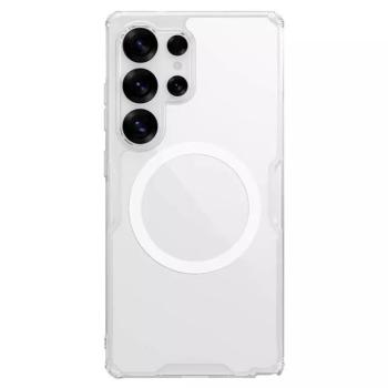 Nillkin Nature Pro Samsung Galaxy S25 Ultra mágneses hátlap tok, átlátszó kép
