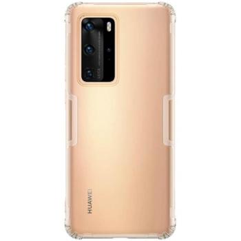 NILLKIN NATURE szilikon telefonvédő (közepesen ütésálló, légpárnás sarok, 0.6 mm, ultravékony) ÁTLÁTSZÓ Huawei P40 kép