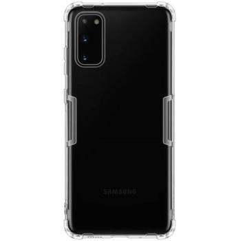 NILLKIN NATURE szilikon telefonvédő (közepesen ütésálló, légpárnás sarok, 0.6 mm, ultravékony) ÁTLÁTSZÓ Samsung Galaxy S20 (SM-G980F), Samsung Galaxy S20 5G (SM-G981U) kép