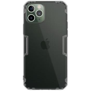 NILLKIN NATURE szilikon telefonvédő (közepesen ütésálló, légpárnás sarok, 0.6 mm, ultravékony) SZÜRKE Apple iPhone 12, Apple iPhone 12 Pro kép