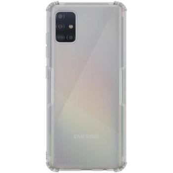 NILLKIN NATURE szilikon telefonvédő (közepesen ütésálló, légpárnás sarok, 0.6 mm, ultravékony) SZÜRKE Samsung Galaxy A51 (SM-A515F) kép