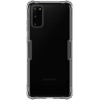 NILLKIN NATURE szilikon telefonvédő (közepesen ütésálló, légpárnás sarok, 0.6 mm, ultravékony) SZÜRKE Samsung Galaxy S20 Plus (SM-G985F), Samsung Galaxy S20 Plus 5G (SM-G986) kép