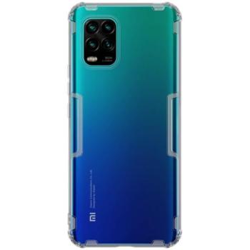 NILLKIN NATURE szilikon telefonvédő (közepesen ütésálló, légpárnás sarok, 0.6 mm, ultravékony) SZÜRKE Xiaomi Mi 10 Lite 5G kép