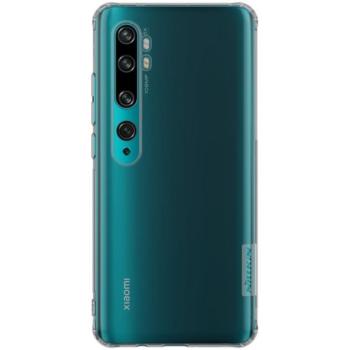 NILLKIN NATURE szilikon telefonvédő (közepesen ütésálló, légpárnás sarok, 0.6 mm, ultravékony) SZÜRKE Xiaomi Mi Note 10, Xiaomi Mi Note 10 Pro kép