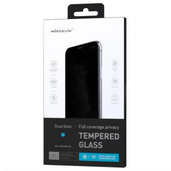 NILLKIN PRIVACY képernyővédő üveg (2.5D, full glue, teljes felületén tapad, betekintés ellen, 0.33mm, 9H) FEKETE Apple iPhone 15 kép