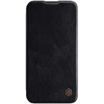 Nillkin Qin Pro Apple iPhone 14 Pro bőr flip tok, fekete kép