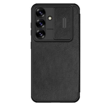 Nillkin Qin Pro kinyitható tok Samsung Galaxy S25 Plus - fekete kép