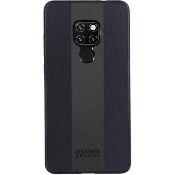 NILLKIN RACER CASE műanyag telefonvédő (szilikon keret, bőr hatású hátlap) FEKETE Huawei Mate 20 kép