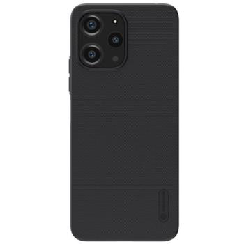 NILLKIN SUPER FROSTED műanyag telefonvédő (gumírozott, érdes felület) FEKETE Xiaomi Redmi 12 kép