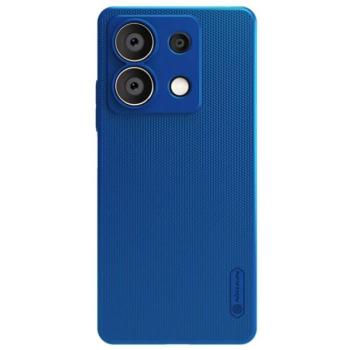 NILLKIN SUPER FROSTED műanyag telefonvédő (gumírozott, érdes felület) SÖTÉTKÉK Xiaomi Redmi Note 13 5G kép