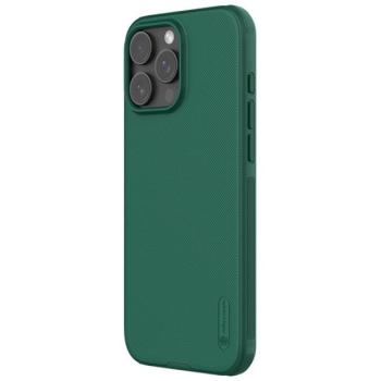 Nillkin Super Frosted Pro Apple iPhone 16 Pro műanyag tok, sötétzöld kép