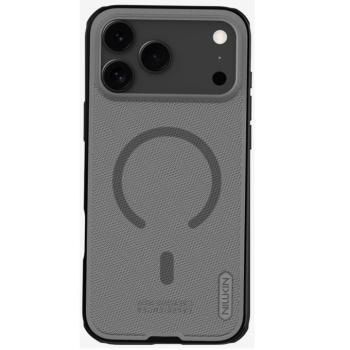 Nillkin Super Frosted PRO Apple iPhone 17 Pro Max mágneses műanyag hátlap tok, átlátszó-fekete kép