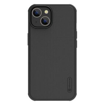 NILLKIN SUPER FROSTED PRO MAGNETIC műanyag telefonvédő (közepesen ütésálló, Magsafe rögzítésű) FEKETE Apple iPhone 14 kép