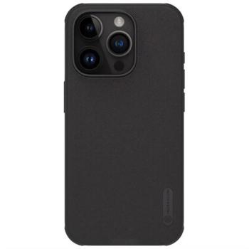 NILLKIN SUPER FROSTED PRO MAGNETIC műanyag telefonvédő (közepesen ütésálló, Magsafe rögzítésű) FEKETE Apple iPhone 15 Pro Max kép