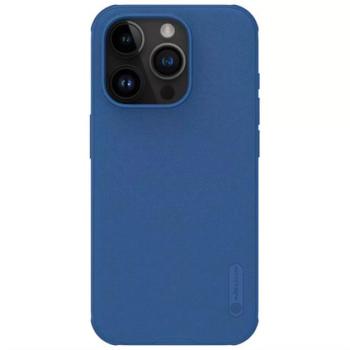 NILLKIN SUPER FROSTED PRO MAGNETIC műanyag telefonvédő (közepesen ütésálló, Magsafe rögzítésű) SÖTÉTKÉK Apple iPhone 15 Pro Max kép