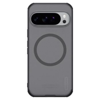 NILLKIN SUPER FROSTED PRO MAGNETIC műanyag telefonvédő (mágneses, ütésállóság, gumírozott) ÁTLÁTSZÓ/FEKETE Google Pixel 10 Pro, Pixel 10 kép