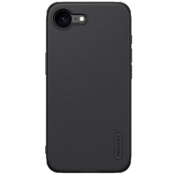 NILLKIN SUPER FROSTED PRO MAGNETIC műanyag telefonvédő (mágneses, ütésállóság, gumírozott) FEKETE Apple iPhone 16e kép
