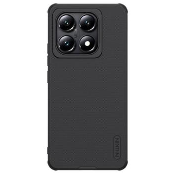 NILLKIN SUPER FROSTED PRO MAGNETIC műanyag telefonvédő (mágneses, ütésállóság, gumírozott) FEKETE Xiaomi 14T Pro 5G kép