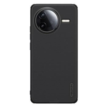 NILLKIN SUPER FROSTED PRO MAGNETIC műanyag telefonvédő (mágneses, ütésállóság, gumírozott) FEKETE Xiaomi Poco F7 Pro kép