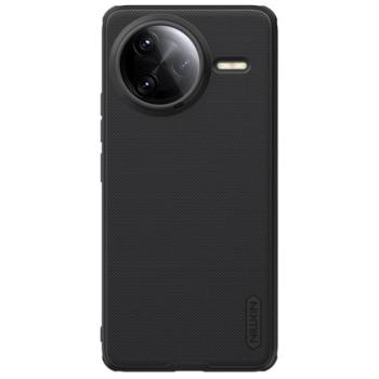 NILLKIN SUPER FROSTED PRO MAGNETIC műanyag telefonvédő (mágneses, ütésállóság, gumírozott) FEKETE Xiaomi Poco F7 Ultra kép