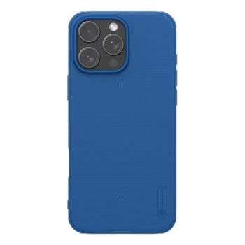 NILLKIN SUPER FROSTED PRO MAGNETIC műanyag telefonvédő (ütésállóság, MagSafe) SÖTÉTKÉK Apple iPhone 16 Pro kép