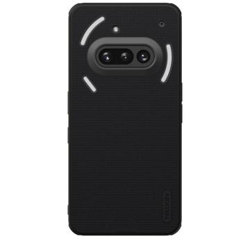 Nillkin Super Frosted PRO Magnetic Nothing Phone 3a mágneses műanyag hátlap tok, fekete kép