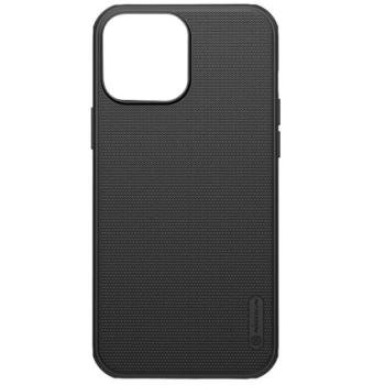 NILLKIN SUPER FROSTED PRO műanyag telefonvédő (közepesen ütésálló, gumírozott, érdes felület) FEKETE Apple iPhone 14 Plus kép