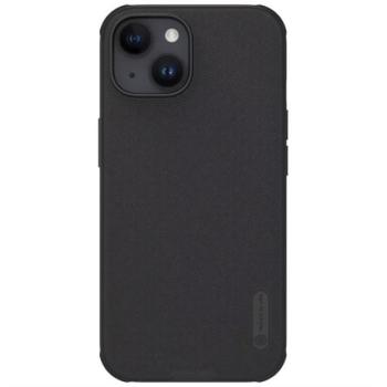 NILLKIN SUPER FROSTED PRO műanyag telefonvédő (közepesen ütésálló, gumírozott, érdes felület) FEKETE Apple iPhone 15 kép