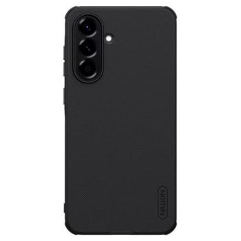 NILLKIN SUPER FROSTED PRO műanyag telefonvédő (ütésállóság, gumírozott, érdes felület) FEKETE Samsung Galaxy A56 5G (SM-A566) kép