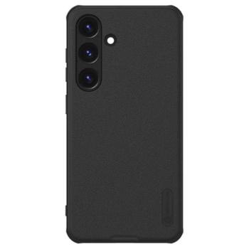 NILLKIN SUPER FROSTED PRO műanyag telefonvédő (ütésállóság, gumírozott, érdes felület) FEKETE Samsung Galaxy S24 Plus (SM-S926) kép