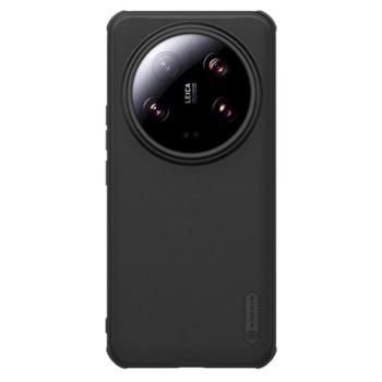 NILLKIN SUPER FROSTED PRO műanyag telefonvédő (ütésállóság, gumírozott, érdes felület) FEKETE Xiaomi 14 Ultra kép
