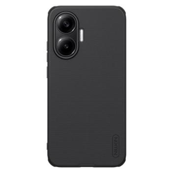 NILLKIN SUPER FROSTED PRO műanyag telefonvédő (ütésállóság, gumírozott, érdes felület) FEKETE Xiaomi Poco F7 kép