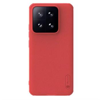 NILLKIN SUPER FROSTED PRO műanyag telefonvédő (ütésállóság, gumírozott, érdes felület) PIROS Xiaomi 14 kép