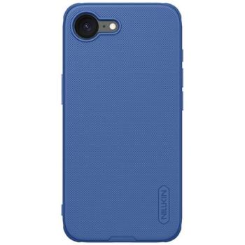 NILLKIN SUPER FROSTED PRO műanyag telefonvédő (ütésállóság, gumírozott, érdes felület) SÖTÉTKÉK Apple iPhone 16e kép